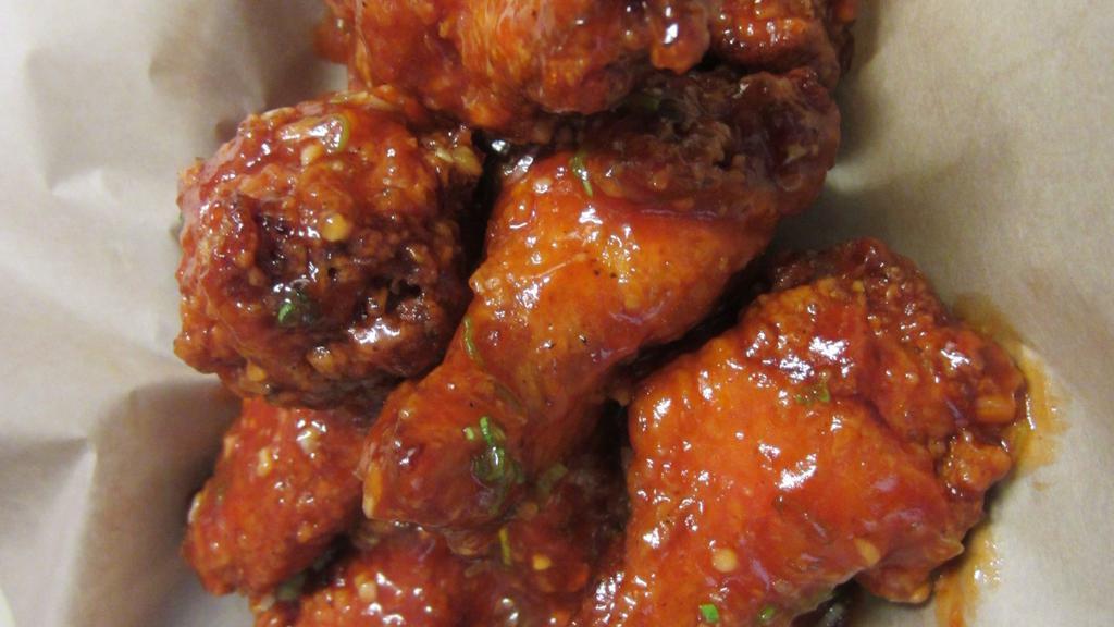 Sweet & Sour Spicy Chicken · Deep fried and tossed with house sweet, sour and spicy sauce.