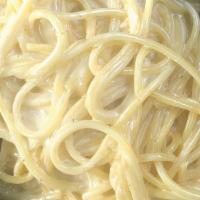 Spaghetti And Alfredo Sauce · 