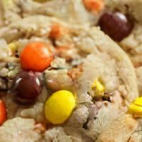 Peanut Butter Explosion · This soft and chewy cookie is made with Reese's, peanut butter chips and chocolate chips. It...