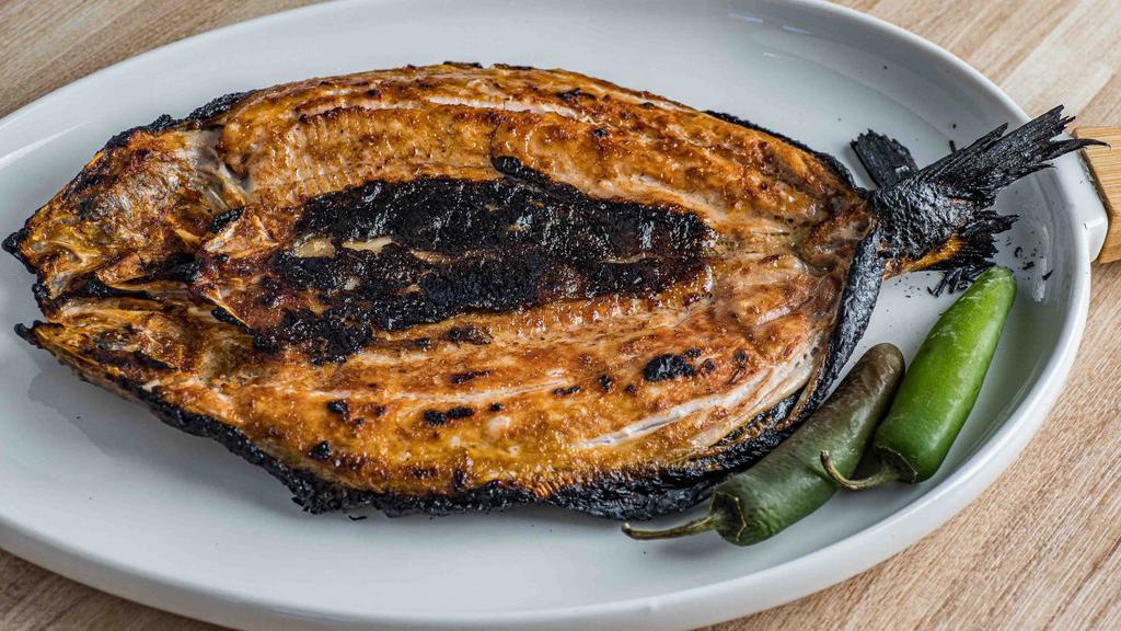 Grilled Bangus Combo · Boneless Bangus (milkfish)  served with Rice and Pansit
