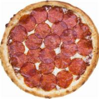 Pepperoni (Medium) · Classic pepperoni pizza.