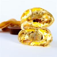 Breakfast Burrito · Potato, bacon, eggs and cheese. Ranked #2 Breakfast Burrito by LA Eater!!!
