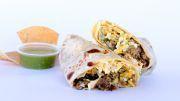 All Meat Burrito · Choice of Meat, guacamole, onions, cilantro and cheese.
