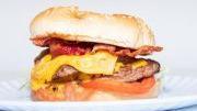 Double Bacon Cheeseburger · Bacon, lettuce, tomato, cheese, ketchup, mayo