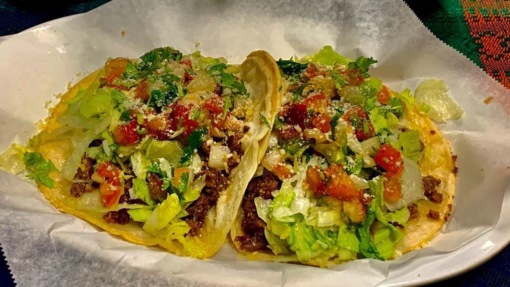 Two Regular Tacos · Two regular tacos on 5