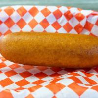 Corn Dog · A corn dog is a sausage on a stick that has been coated in a thick layer of cornmeal batter ...