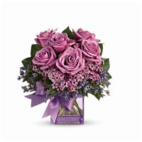 Morning Melody · Shades of purple are in perfect harmony in this profoundly pretty arrangement. A lovely mix ...