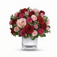 Love Medley Bouquet With Red Roses · Sing them a love song - with flowers. This lush, loving rose arrangement tells them just how...