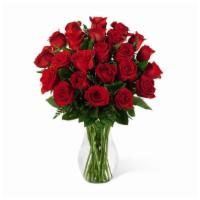  24 Long Stem Red Rose Bouquet · You can never go wrong with a bouquet of hand delivered long stem red roses from a local flo...