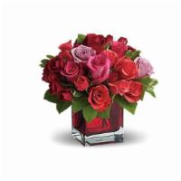 Madly In Love Bouquet  · If you're crazy about someone and not afraid to show it, this bright jewel-toned arrangement...
