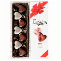 Belgian Chocolate Hearts · Friends and co-workers will love this small rectangular box of imported chocolates. Each hea...