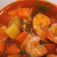 Sopa De Camaron · Shrimp soup