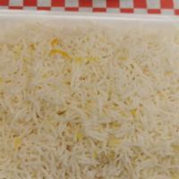 Aromatic White Basmati Rice · Aromatic basmati rice.