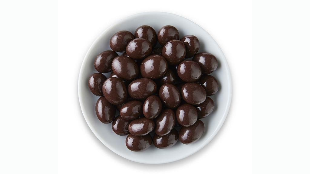 Chocolate Espresso Beans · Real espresso beans rolled in dark chocolate comes in  8 oz or 16 oz bag.