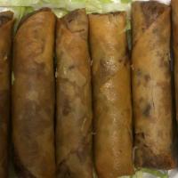 Jimmy'S Eggrolls · Blend of Pork and Vegetables or all Veggies with sweet and sour sauce
