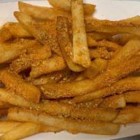 Cajun Fries · with Jimmy' s blend of Cajun Seasoning