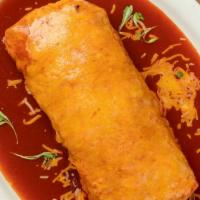 Ted'S Wet Burrito (Available Only After 2Pm) · Red or Green Salsa. Your choice of Meat, Pinto Beans, Rice, Pico de Gallo, Guacamole, Monter...