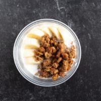 Kuppa Krunch Cereal · Almond slivers, almond milk, kuppa krunch - gluten free.