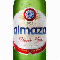 Almaza Beer (21+) · Bottle of the Lebanese Almaza Beer.
*MUST BE 21+ TO ORDER*