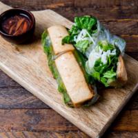 Tofu Roll · Vermicelli, lettuce, mint, cucumber, and fried shallot
wrapped in rice paper. Served with ho...