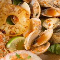 Clam Combo · 1  lbs of clams, choice of sauce with steamed rice and choice of side.