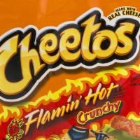 Cheetos Flamin' Hot  · Cheetos Crunchy Flamin' Hot Flavored