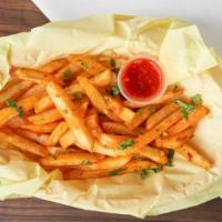 Spicy Garlic Fries · 