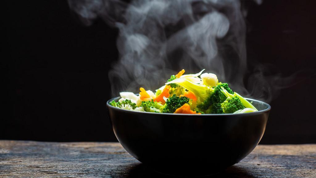 Steamed Vegetables · Fresh steamed mix vegetables.