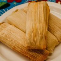 Pork With Red Chile Tamal · 