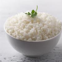 Plain Rice · Fluffy Basmati rice.