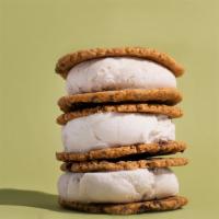 Build-Your-Own Sammie · Gluten-free ice cream sandwich with our freshly baked chocolate chip cookie and your choice ...