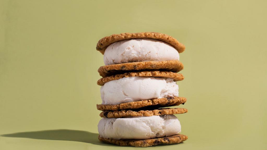 Build-Your-Own Sammie · Gluten-free ice cream sandwich with our freshly baked chocolate chip cookie and your choice of ice cream.