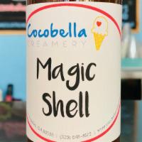 Magic Shell (Fragile Glass Jar) · 8oz glass jar of our Magic Shell topping. House made chocolate topping that hardens when it ...