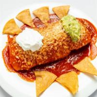 Wet Burrito · Choice of Asada, Chicken or Al Pastor
