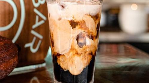 Cold Brew · Vanilla bean cold brewed cooee, ice and frothed milk.