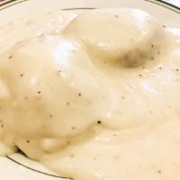 Biscuits & Gravy To Go · For those times when you can't make it in, take some of sandy's home and just warm and serve...
