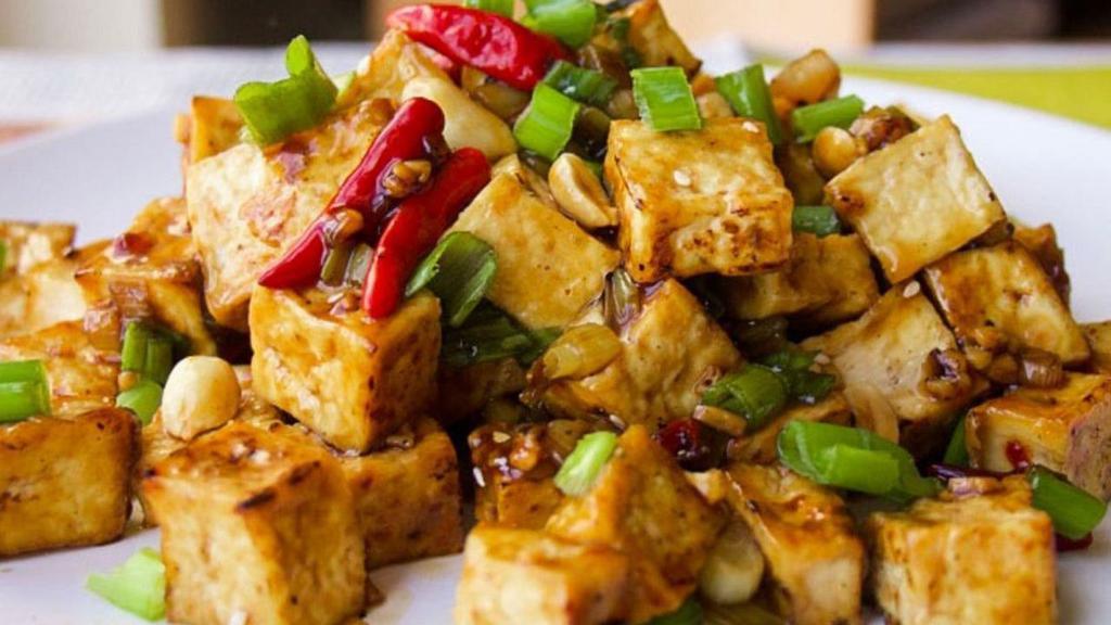 Kung Pao Tofu · Spicy.