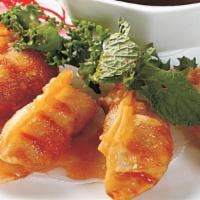 Gyoza · deep-fried pork dumplings.