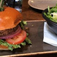 Classic Cheeseburger (Beef Or Plant-Based) · Non-GMO Beef or 100% Plant-Based. Cheese, Lettuce, Tomato, Red Onion, Secret Sauce, Sesame S...