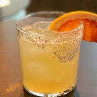 The Outlaw · Mezcal, Grapefruit, Honey, Lime, Spicy Bitters
