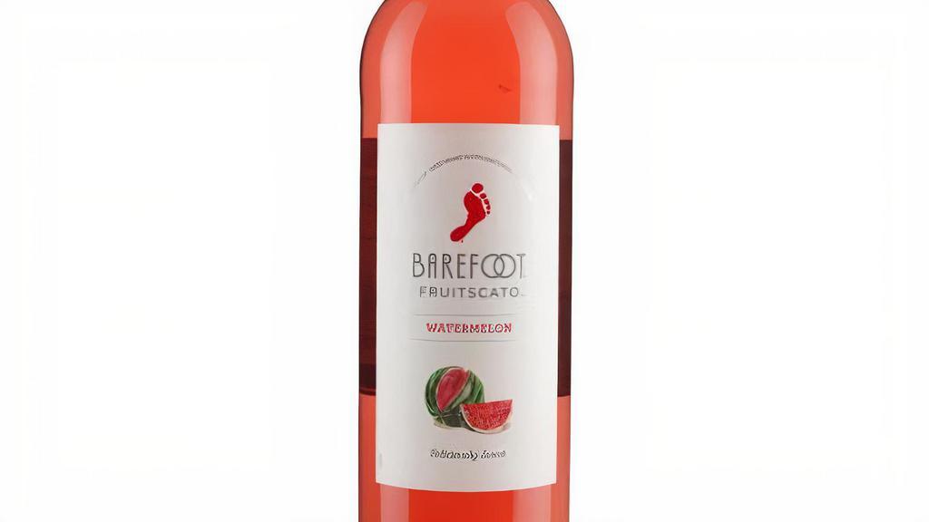 Barefoot Fruitscato Watermelon · Barefoot Watermelon Fruit Moscato is a deliciously sweet blend with natural flavors and aromas of juicy, refreshing watermelon