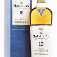 Macallan 15 Year Old Triple Cask · Macallan 15 year old Fine Oak is matured in a combination of Bourbon & Sherry Oak Casks. Thi...