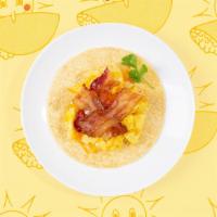 Bacon Potato Taco · Scrambled egg, bacon, melted cheddar cheese, potatoes, corn tortilla.