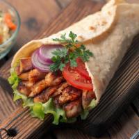 Gyro Wrap · Wrap filled with gyro meat and veggies
