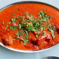 Lamb Tikka Masala · Rack of lamb marinated in yogurt, pepper, lemon juice and herbs and spices. Cooked in a clay...