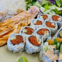 3 Item Combo Plate (Only 2 Sushi Rolls Allowed)  · 3 Item Combo (Only 2 Sushi Rolls Allowed)