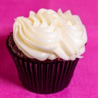 Red Velvet Cream Cheese · Traditional southern red velvet cupcake topped with a cream cheese frosting.