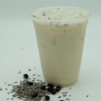 Lavender Latte - Iced · double shot of espresso, lavender syrup, choice of mylk poured over ice