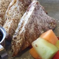 Classic French Toast · French toast with side of Fruit