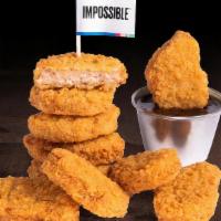 10 Piece Impossible™ Chicken Nuggets · 10 Crispy fried Impossible™ chicken nuggets; served with choice of dipping sauce